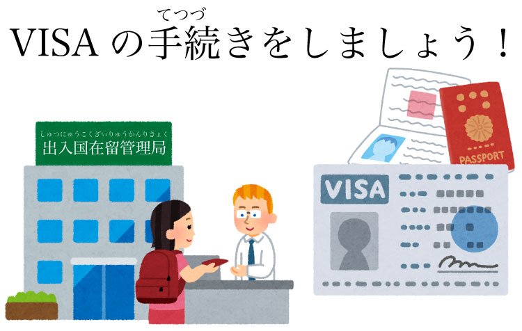 visaを取ろう！